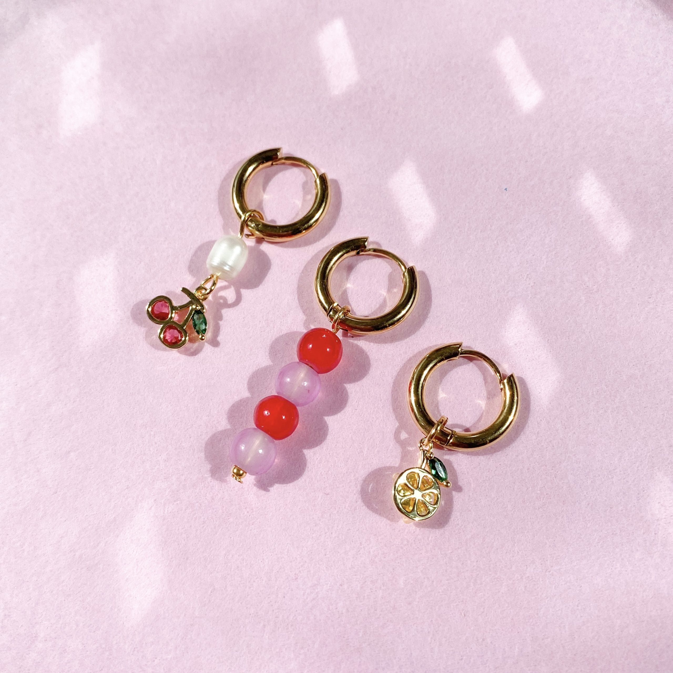 Cherry Bomb Oorbel